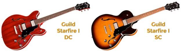 Guitarras semiacusticas guild