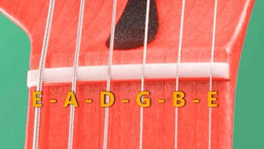 Afinaci&oacute;n Est&aacute;ndar de la Guitarra