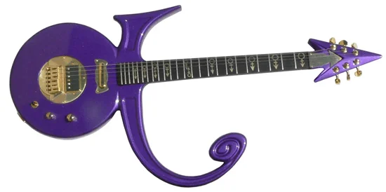 Guitarra de Prince Love Symbol