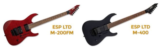 ESP LTD M200FM y M400
