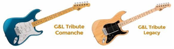 G&L Tribute Legacy y Comanche