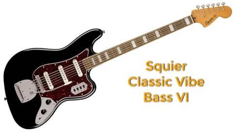 Squier Classic Vibe Bass VI 