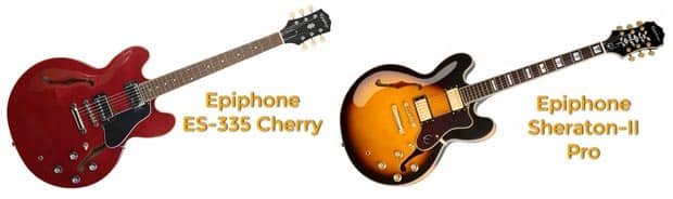 Guitarras Epiphone Semi Huecas de Estilo Gibson ES-335