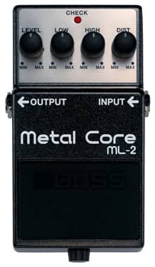 Pedal de Guitarra Boss Metal Core ML-2