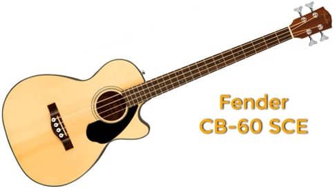 Fender CB-60 SCE Bajo Acústico