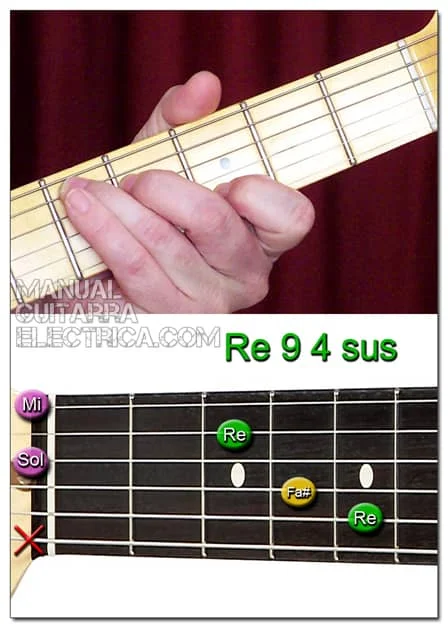 Re 9sus4 Acorde