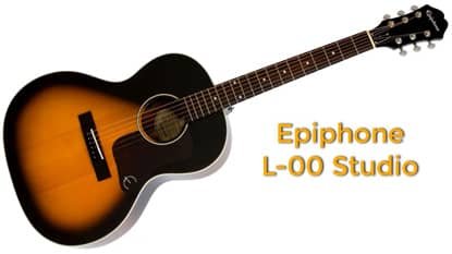 Mejores Guitarras Acústicas: Epiphone L-00 Studio