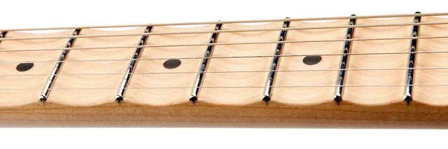 Diapasón Escalopado Mástil Guitarra
