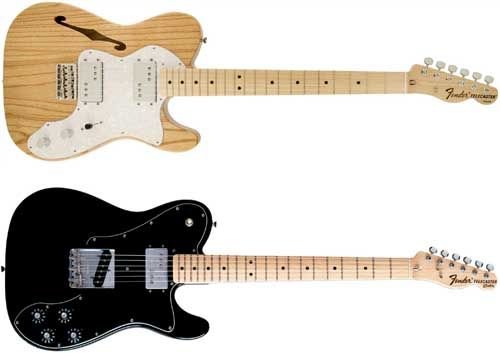 Guitarra Eléctrica Thinline vs Custom Telecaster