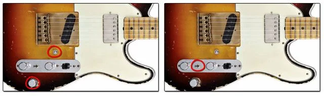 Controles de la Telecaster de Andy Summers