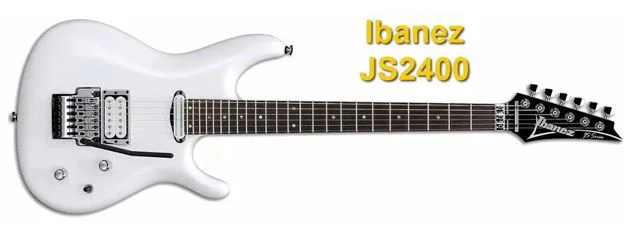 Guitarra de Joe Satriani Ibanez JS2400