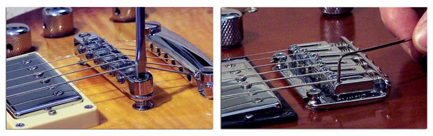 Cómo Ajustar la Altura de las Cuerdas en Guitarra Eléctrica