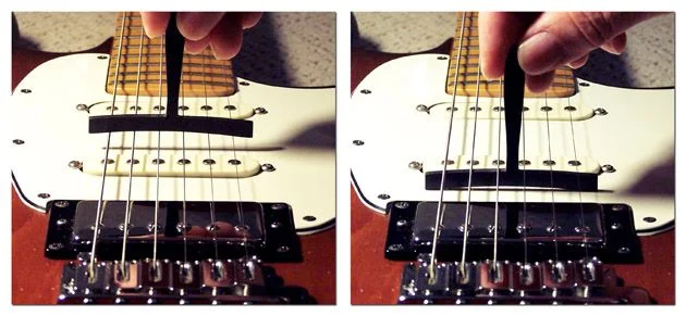 Ajustar Curvatura de las Cuerdas con la del Diapasón de la Guitarra