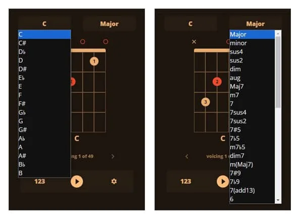 Todos los Acordes de Guitarra