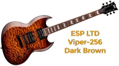 ESP LTD Viper-256 Dark Brown