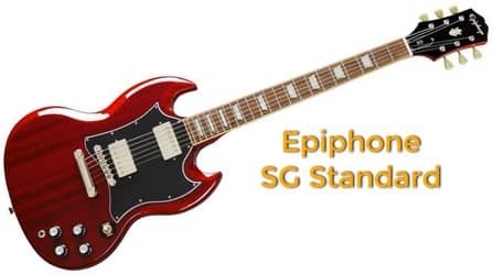 Mejores Guitarras Tipo GIBSON SG: Epiphone SG Standard