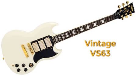 Mejores Guitarras Tipo GIBSON SG: Vintage VS63