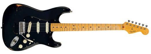 Guitarras más caras del mundo: Black Strat David Gilmour