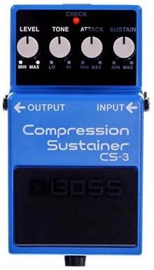 Pedales Compresor: Boss CS-3 Compressor Review