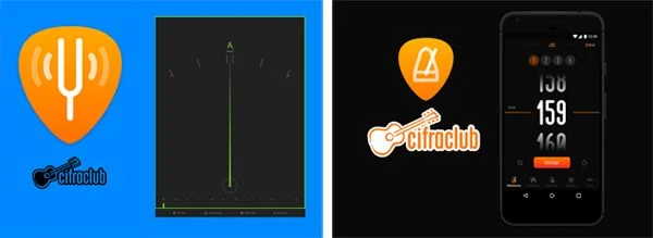 Cifra Club Apps Afinador Metrónomo