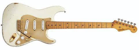 Fender David Gilmour Blanca 0001
