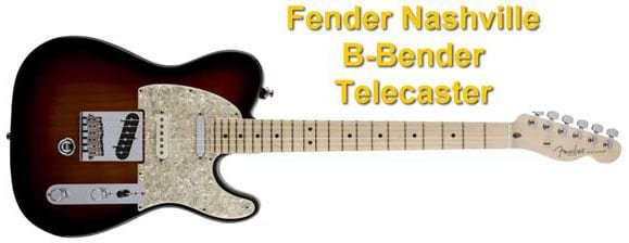 Fender Nashville B-Bender Telecaster con el Sistema Instalado de Serie
