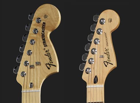 Fender Stratocaster con clavijero grande