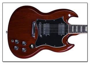 Gibson SG con golpeador grande