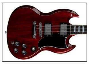 Gibson SG con golpeador pequeño