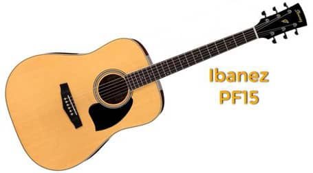 Mejores Guitarras Acústicas: Ibanez PF15