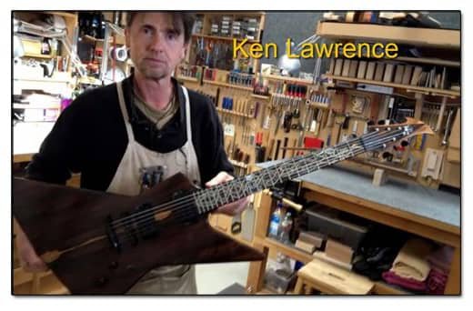 Guitarras Modelo Explorer del Luthier Ken Lawrence