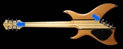 Mástil Neck Thru BC Rich