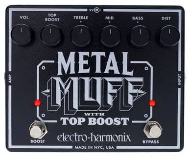 Metal Muff pedal caracteristicas