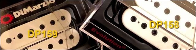 Pastillas DiMarzio Evolution para Guitarra Superstrat