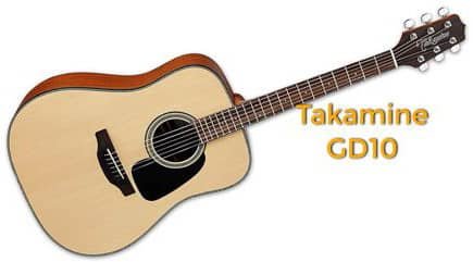 Mejores Guitarras Acústicas: Takamine GD10