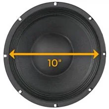 Amplificadores para Bajos Eléctricos: Altavoz de 10 Pulgadas