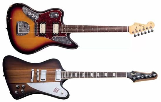 Gibson Firebird vs Jazzmaster o Jaguar Invertida
