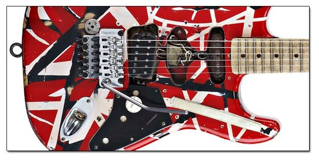 Características de la Guitarra de Eddie Van Halen Frankenstrat