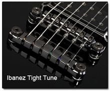 Tipos de Puentes Fijos para Guitarra Eléctrica: Ibanez Tight-Tune