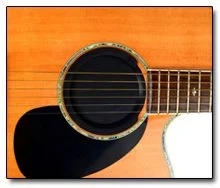 Tapa para la Boca de la Guitarra Acústica