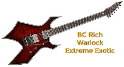 Guitarras con Killswitch: BC RICH Warlock Exterme