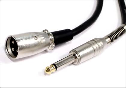 conector Jack y XLR