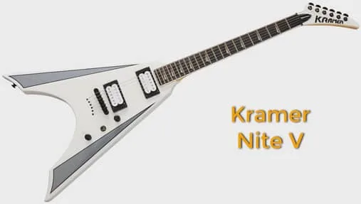 Guitarras Heavy Metal: Kramer Nite V