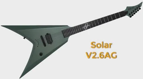 Guitarras Heavy Metal: Solar V2.6AG