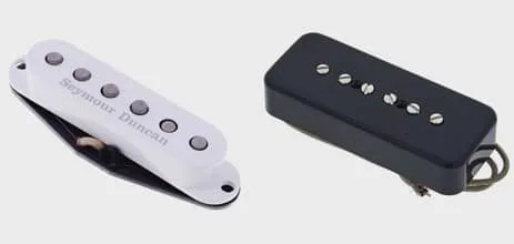 pastillas de guitarra de bobina simple